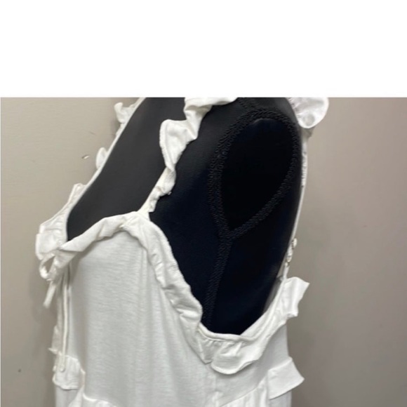 NWT J. Crew women’s summer white flare midi dress size M - Picture 4 of 10